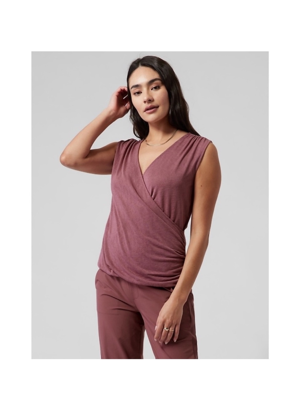 Athleta Breezy Wrap Tank